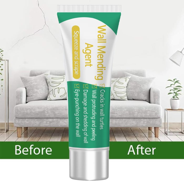 Waterproof Wall Repair Cream – 100ml, Fills Cracks & Holes, Sandable & Paintable