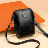 Optimized Product Title: **Kleine Lederoptik Crossbody-Tasche mit Verstellbarem Riemen & Mehreren Fächern – Stilvolle Damenhandtasche für Alltag und Freizeit**