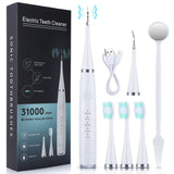 Ultrasonic Electric Tooth Cleaner – 5 Modes, 31,000 VPM & USB Rechargeable