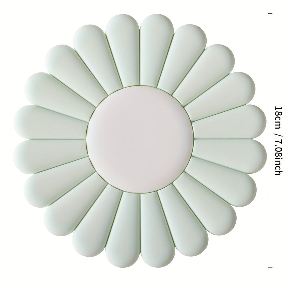 Daisy Silicone Trivet – Heat-Resistant to 230°C, Non-Slip & 25cm 2-Pack