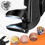 Long-Handle Nail Clipper – Angled Head, Stainless Steel, for Thick Nails