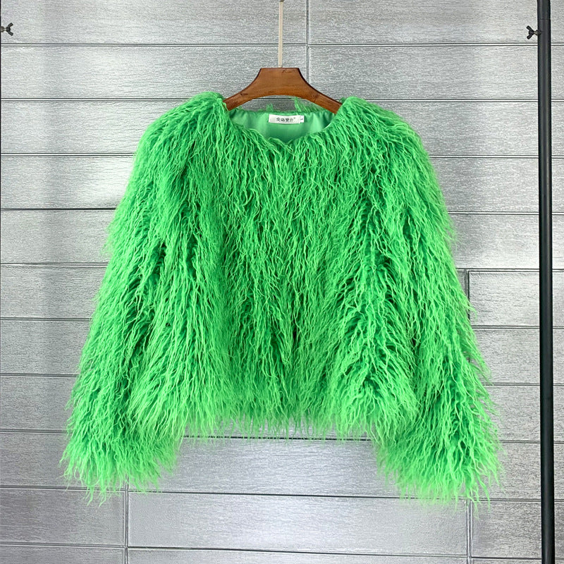 Soraya – Elegant Faux Fur Coat