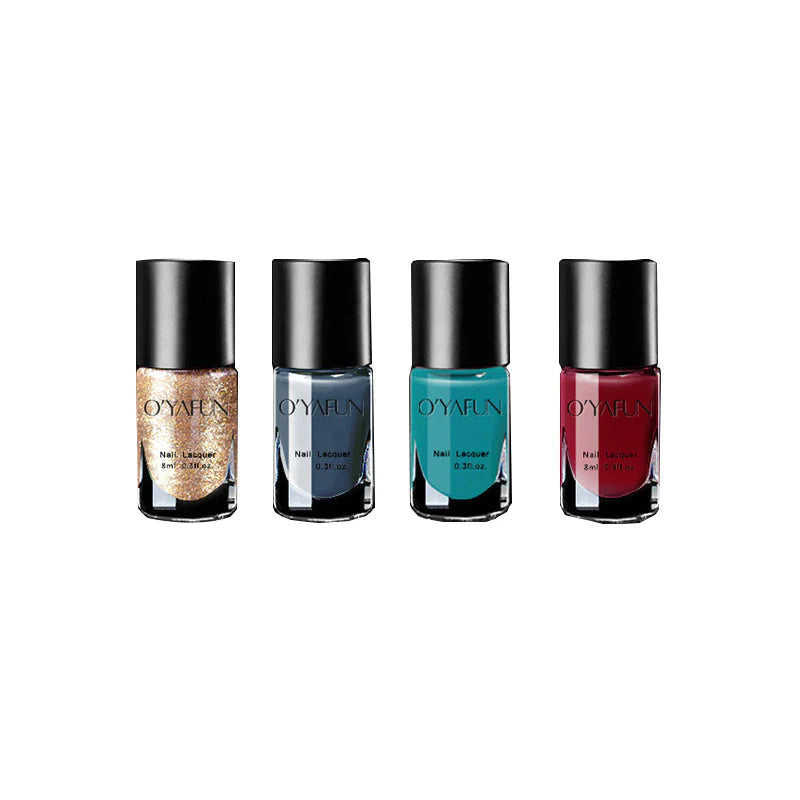 Peel-Off Nail Polish – Water-Based Formula, 9 ml & 17 Shades