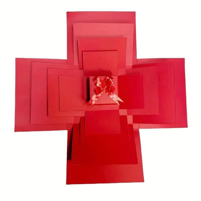 DIY Surprise Gift Box – 5 Layers, Premium Cardboard, 55×24 cm for Self-Filling