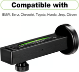 Vehicle Inclination Gauge – ±5° Range, Magnetic Base & PC Plastic Body