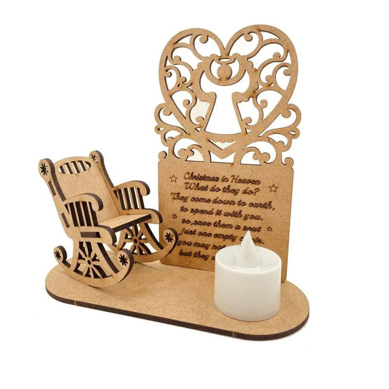 Personalized Christmas Remembrance Ornament - Memorial Keepsake for Loved Ones - Holiday Tribute Decoration