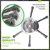 Optimized Product Title: "Stahl Unkrautschneider für Rasentrimmer – Hochwertiger Unkrautentferner für Gartenpflege" 

This title includes relevant keywords while emphasizing quality and purpose, making it more appealing for Google Shopping.