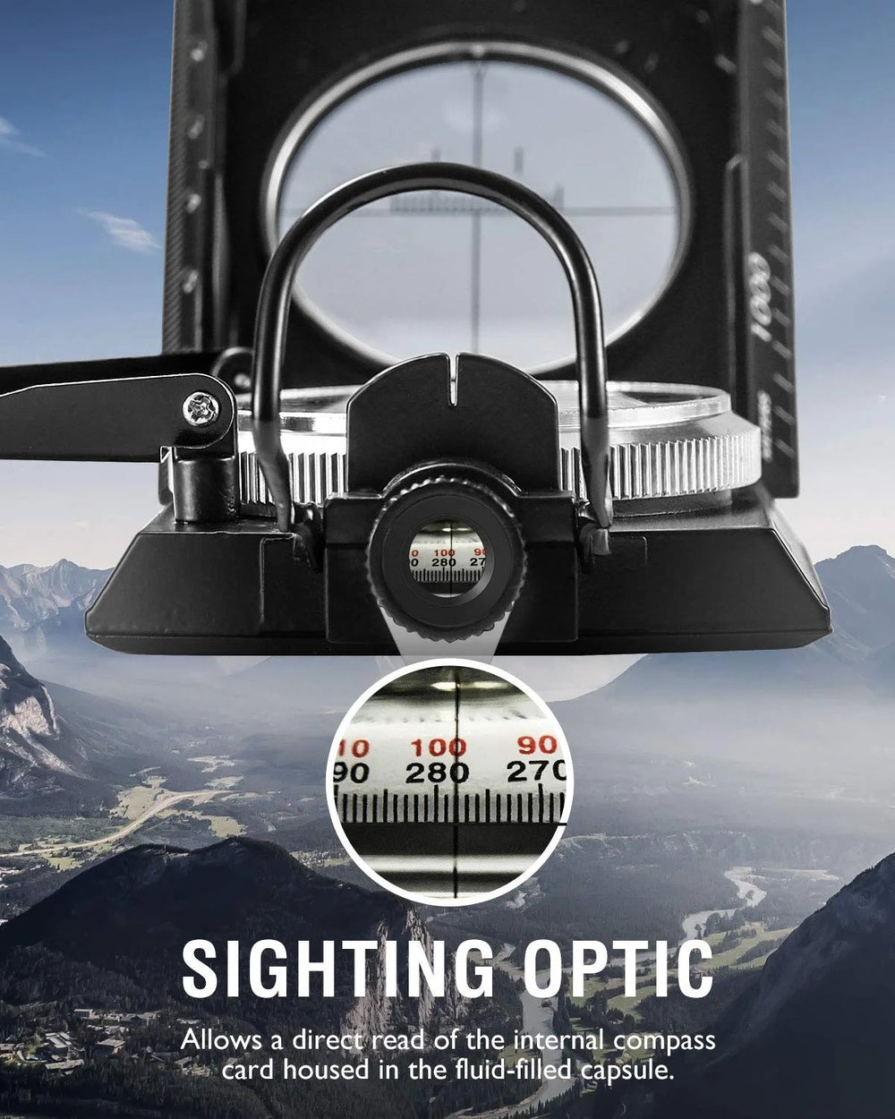 Enhanced Product Title: "Präziser Militär-Kompass mit Klinometer – Stromlose Navigation für Outdoor-Abenteuer" 

This title emphasizes precision and outdoor use while maintaining relevant keywords for better visibility in Google Shopping.