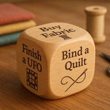 Holz-Entscheidungswürfel – Lustiges Geschenk für jeden Anlass | Kreatives Spielzeug für Entscheidungen | Ideal für Freunde und Familie