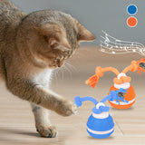 Interactive Cat Ball – LED Lights, Bird Sounds & Auto Obstacle Avoidance