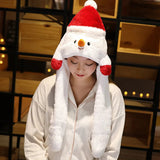 Cozy Plush Christmas Hat - Festive Holiday Party Accessory for Adults & Kids