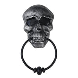 Skeleton Head Door Knocker Halloween Decoration