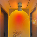 LED Sunset Wall Lamp – Gradient Warm Light, 10W & Touch Switch