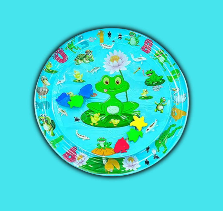 Pet Cooling Mat – Water-Filled, BPA-Free, 4 Ocean Designs, Summer Relief
