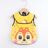 Multi-Purpose Baby Apron with Pockets - Ideal for Art and Food Activities
