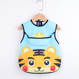Multi-Purpose Baby Apron with Pockets - Ideal for Art and Food Activities