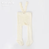 Baby Girls' & Boys' High Waist Knitted Trousers - Soft, Comfortable, Stylish Baby Pants