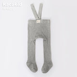Baby Girls' & Boys' High Waist Knitted Trousers - Soft, Comfortable, Stylish Baby Pants