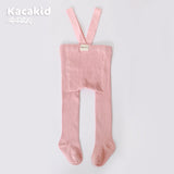 Baby Girls' & Boys' High Waist Knitted Trousers - Soft, Comfortable, Stylish Baby Pants