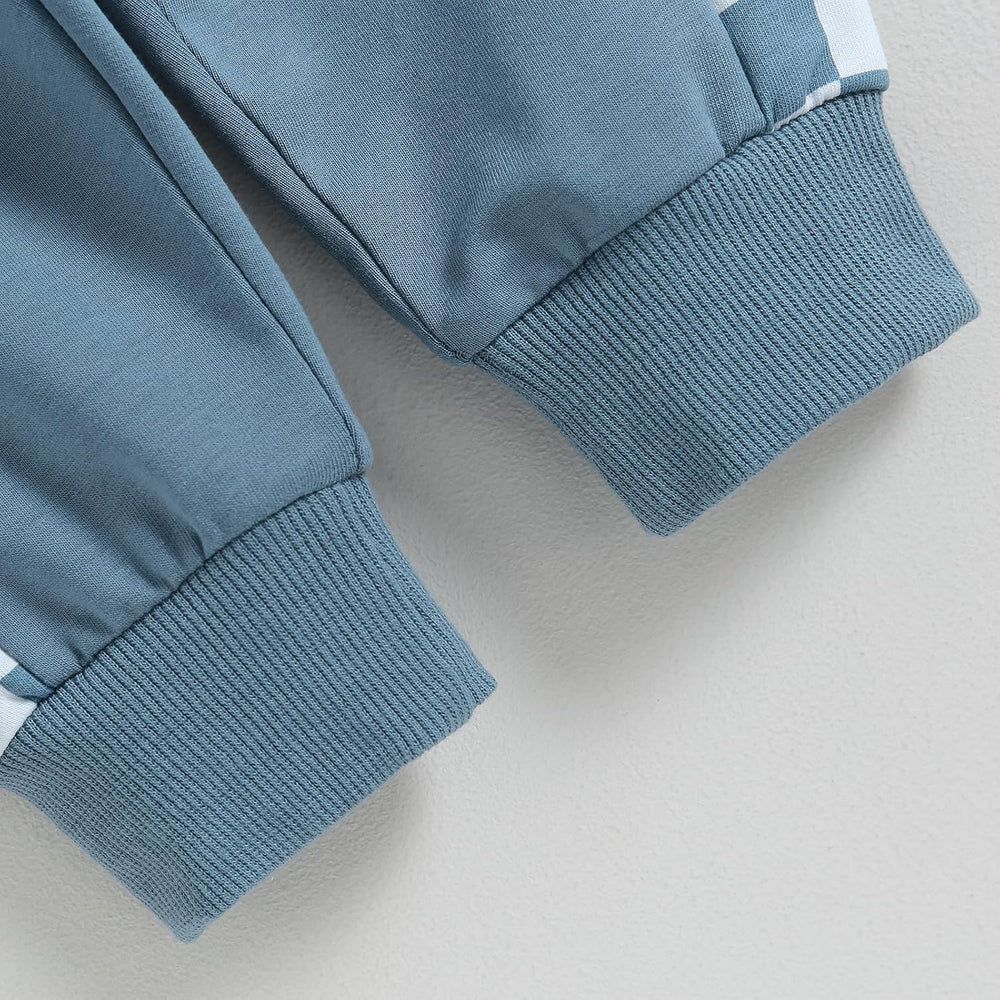 Baby Jogger Winter Set - Cozy Contrast Sweatshirt & Trousers for Infants | Warm & Stylish Baby Outfit