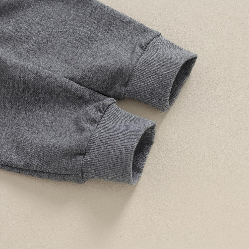 Baby Jogger Winter Set - Cozy Contrast Sweatshirt & Trousers for Infants | Warm & Stylish Baby Outfit
