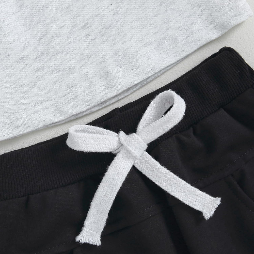 Baby Jogger Winter Set - Cozy Contrast Sweatshirt & Trousers for Infants | Warm & Stylish Baby Outfit