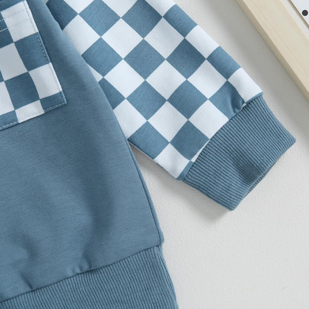 Baby Jogger Winter Set - Cozy Contrast Sweatshirt & Trousers for Infants | Warm & Stylish Baby Outfit