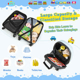 Kids' 2-Piece Hard-Shell Luggage Set with Helicopter Design & 360° Spinner Wheels - Includes Matching Backpack