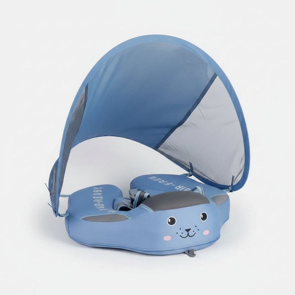 Baby Pool Float – Safety Harness, Sunshade & UV Protection Swim Aid