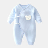 Adorable Baby Bear Romper - Cozy Spring & Autumn Outfit for Infants