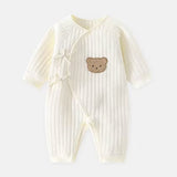 Adorable Baby Bear Romper - Cozy Spring & Autumn Outfit for Infants