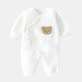 Adorable Baby Bear Romper - Cozy Spring & Autumn Outfit for Infants