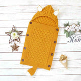 Handcrafted Knitted Baby Sleep Sack with Ears and Tail - Cozy & Adorable Infant Sleepwear