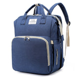 Multi-Functional Portable Baby Bed & Diaper Bag - Travel Backpack for On-the-Go Parents