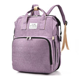 Multi-Functional Portable Baby Bed & Diaper Bag - Travel Backpack for On-the-Go Parents