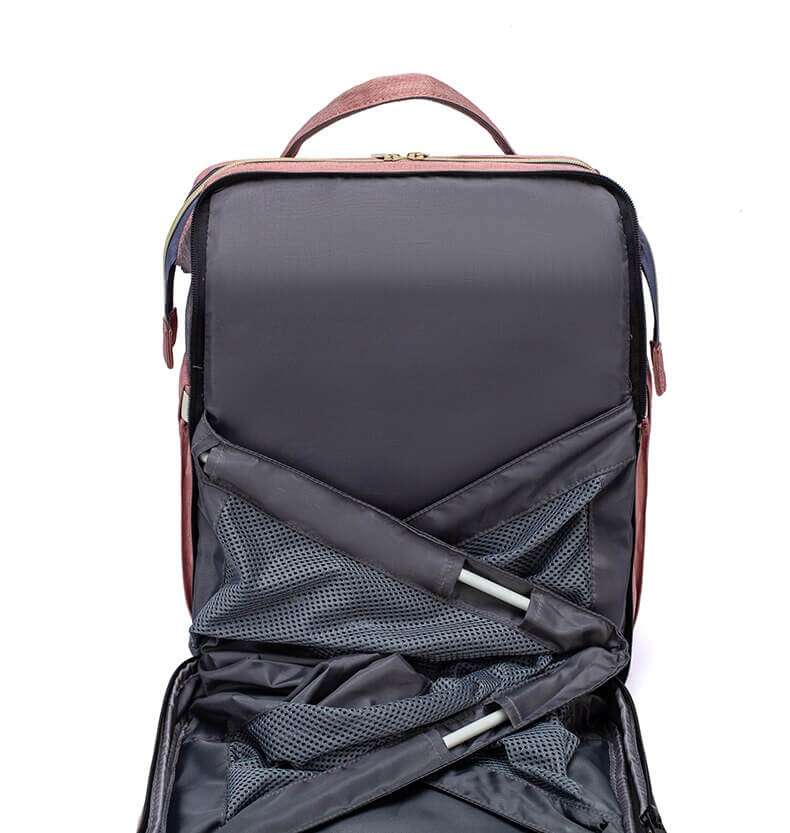 Multi-Functional Portable Baby Bed & Diaper Bag - Travel Backpack for On-the-Go Parents