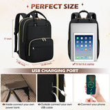 Water-Resistant 15.6" Travel Laptop Backpack with Organized Compartments - Perfect for Commuting & Outdoor Adventures