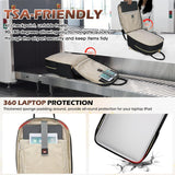 Enhanced Product Title: **AeroFlex Series Water-Resistant Travel Laptop Backpack - Multi-Compartment Design for Ultimate Organization**