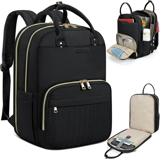 AeroFlex Series Water-Resistant Travel Laptop Backpack - Multi-Compartment Design for Organization