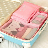 2-Piece Luggage Packing Organizer Set - Space-Saving Travel Storage Bags for Efficient Packing & Easy Organization
