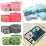 2-Piece Luggage Packing Organizer Set - Space-Saving Travel Storage Bags for Efficient Packing & Easy Organization