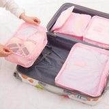 2-Piece Luggage Packing Organizer Set - Space-Saving Travel Storage Bags for Efficient Packing & Easy Organization