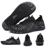 Optimized Product Title: "Barefoot Shoes for Men & Women - Striped Lightweight Minimalist Footwear for Natural Movement" 

This title includes relevant keywords, specifies the target audience, and highlights key features to improve visibility and appeal i