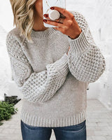 Basic Pullover Sweater - Evelyn