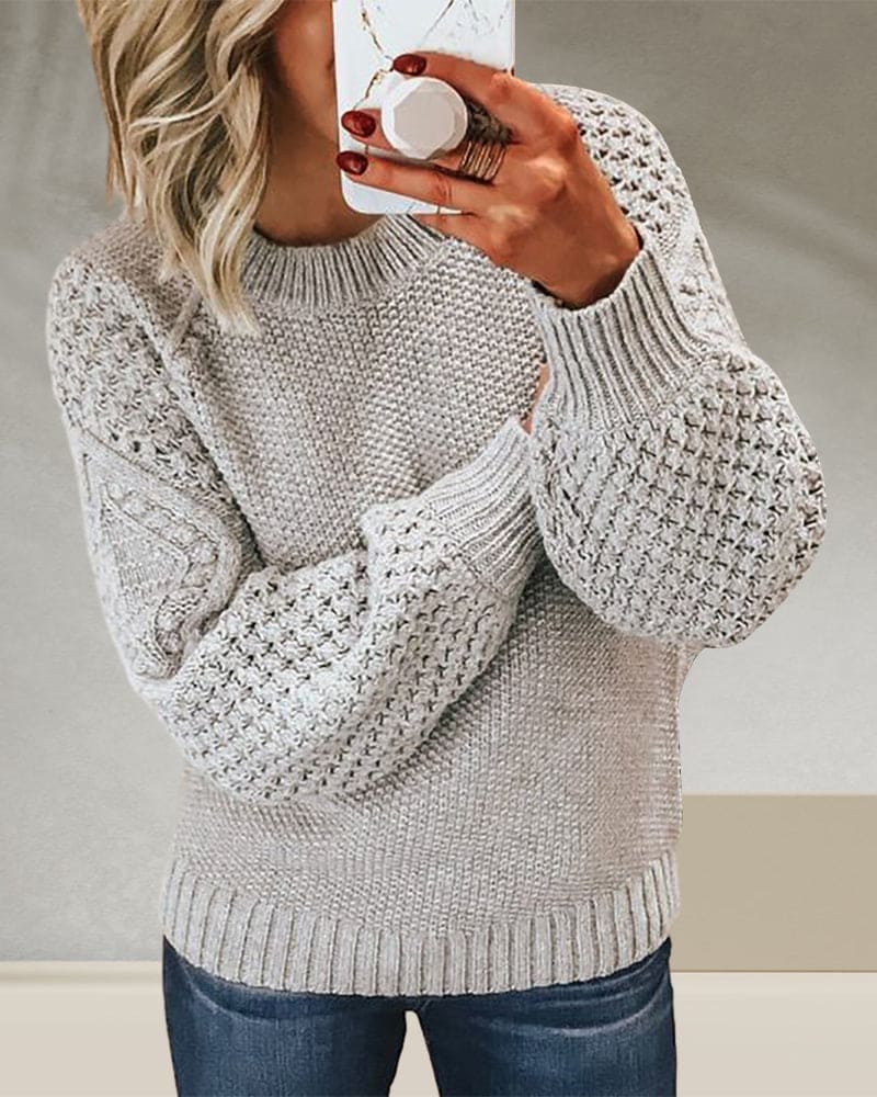 Basic Pullover Sweater - Evelyn