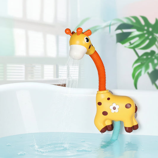 Giraffe Bath Toy – Water Spraying, Soft Edges & Interactive Fun