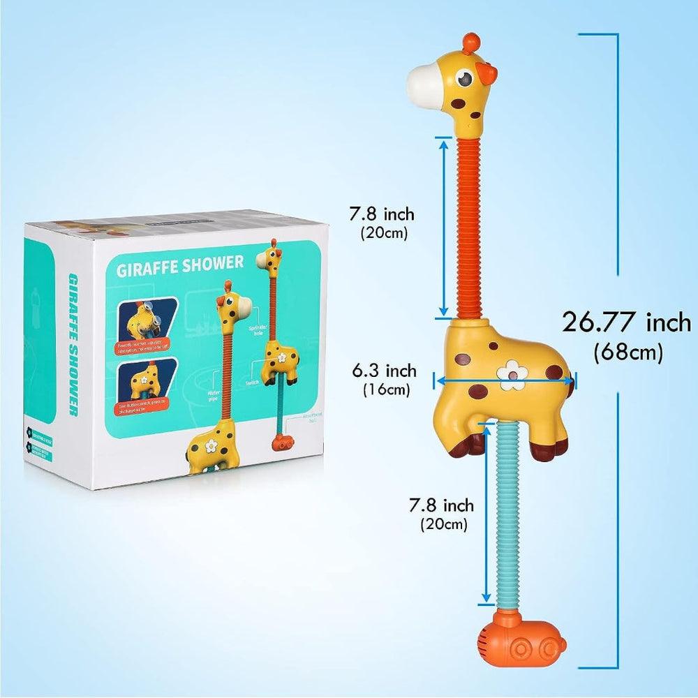 Giraffe Bath Toy – Water Spraying, Soft Edges & Interactive Fun