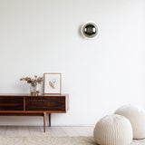 Bauhaus Eclipse Wall Lamp | Gold Finish Modern Art Light