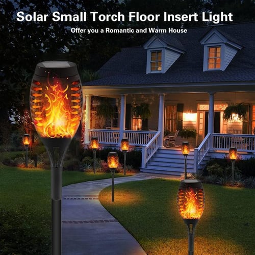 Solar Garden Torch Light – Flickering Flame Effect, IP65 & Dusk-to-Dawn