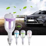 Car Humidifier with Aromatherapy – Ultrasonic, 2h Timer & 12V Cigarette Lighter